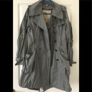 Burberry Rain Coat in Grey